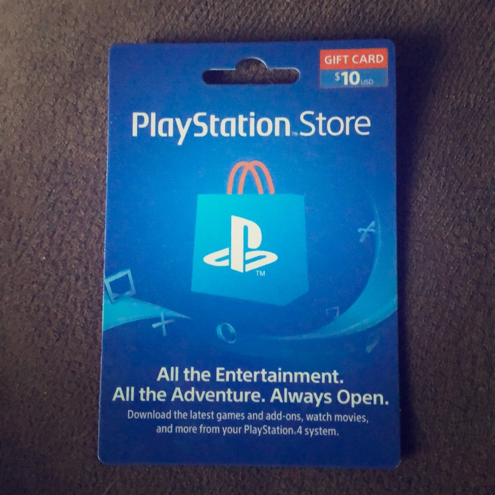 play station gift card
